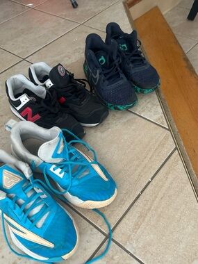 New Balance Black and bleu giannis basketball , Athletic kd basketball shoes
